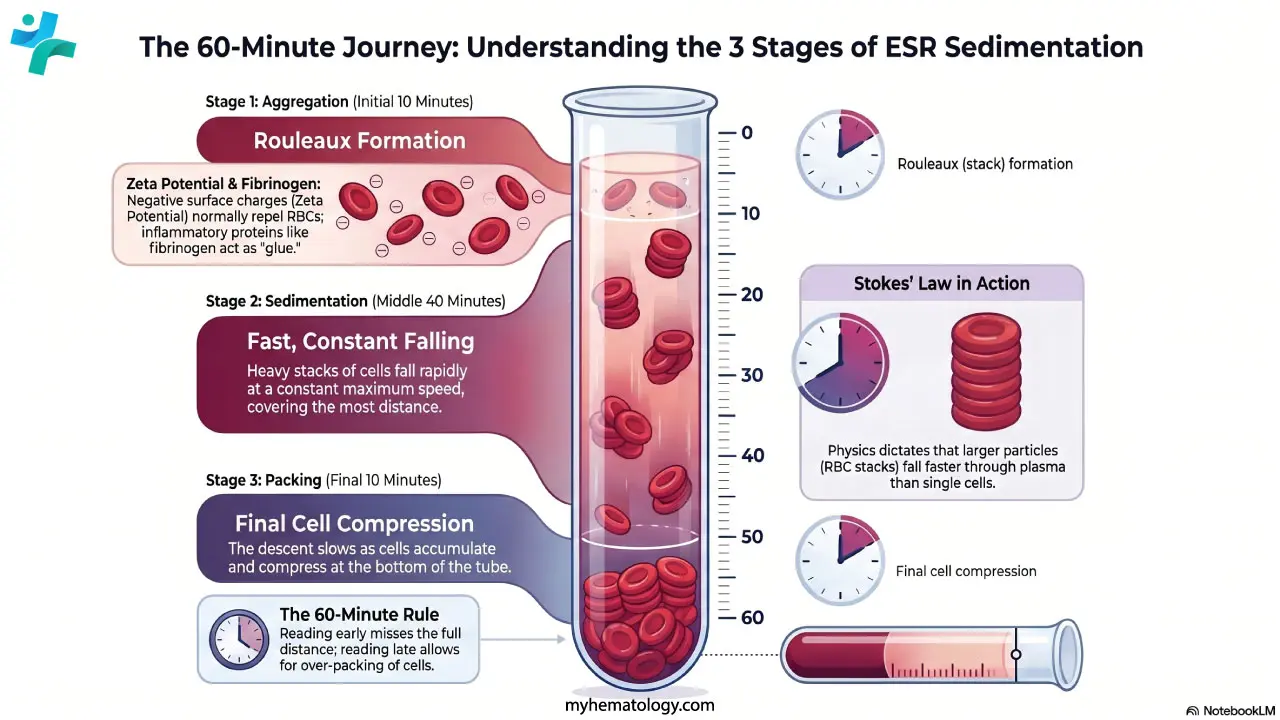 3 stages of ESR