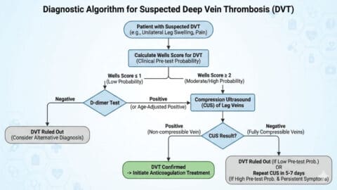 Deep Vein Thrombosis - DVT: Pathophysiology, Symptoms & Diagnosis