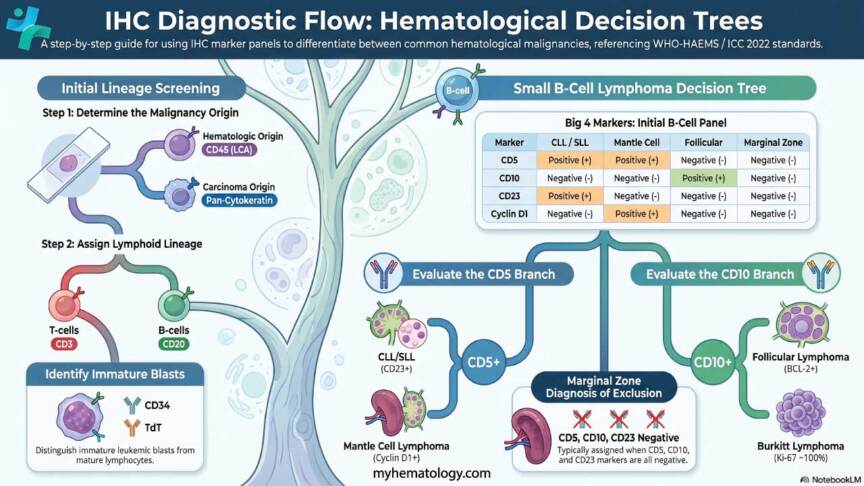 Lymphoma Panel IHC - Immunohistochemistry Stain: Purpose, Principle & Protocol