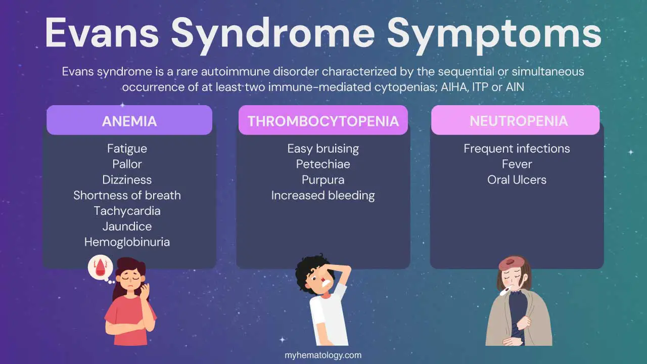 Symptoms of Evans Syndrome