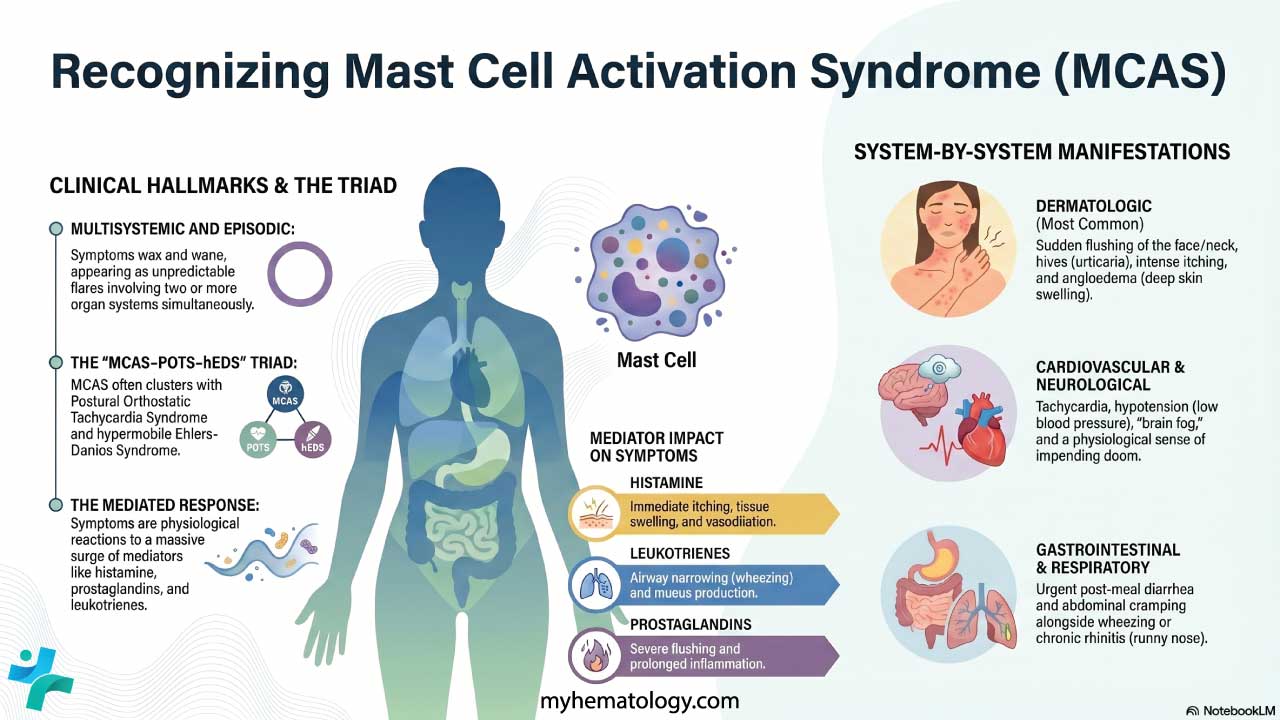 MCAS symptoms