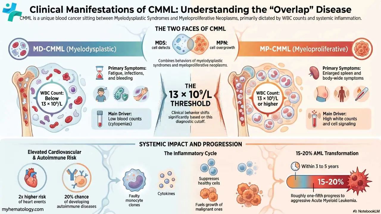 CMML clinical manifestation